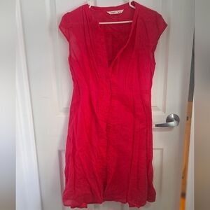 Linen - cotton layered dress